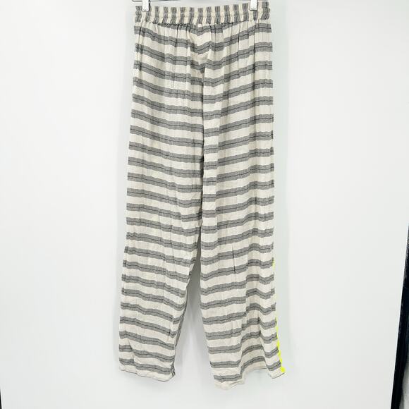 Z&L Womens Boho Beachy Tassel Drawstring Striped Pull On Wide Leg Pants Size‎ M - Picture 10 of 10